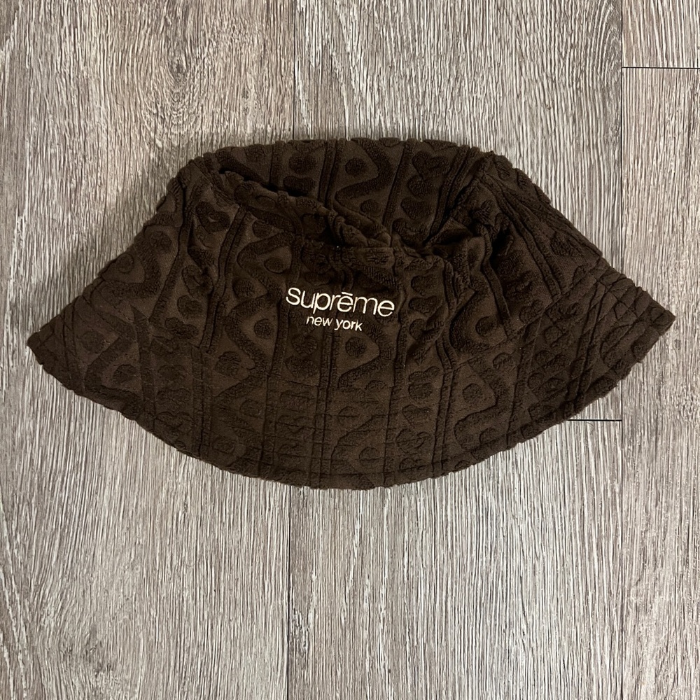 Supreme Brown Bucket Hat